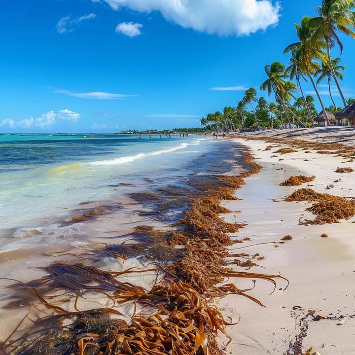 Sargassum impact on punta cana beaches